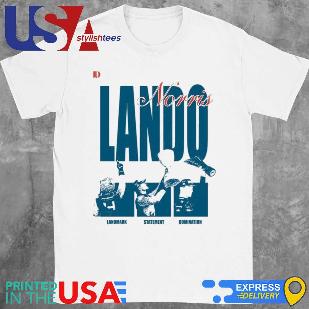 Lando Norris Landmark Statement Domination Shirt