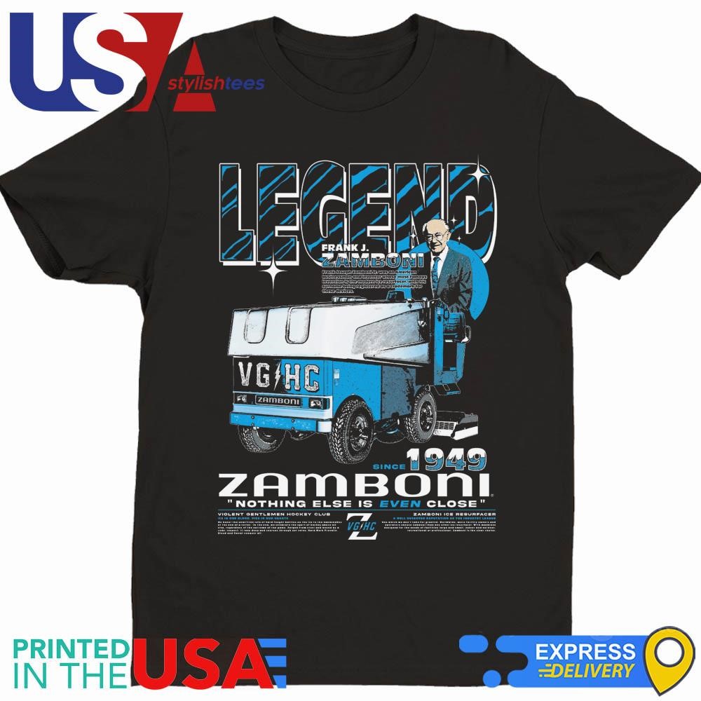 Legend Frank J Zamboni Shirt