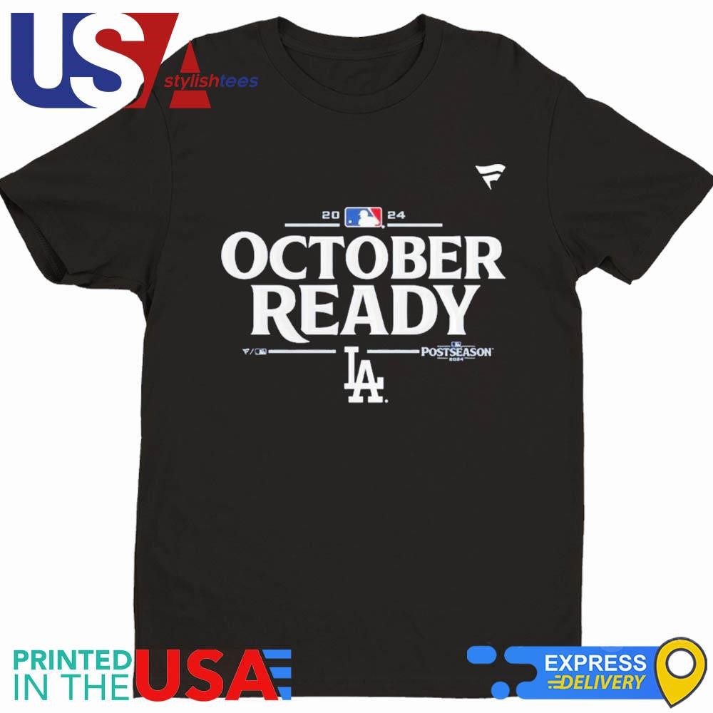 Los Angeles Dodgers 2024 MLB Postseason Locker Room Shirt