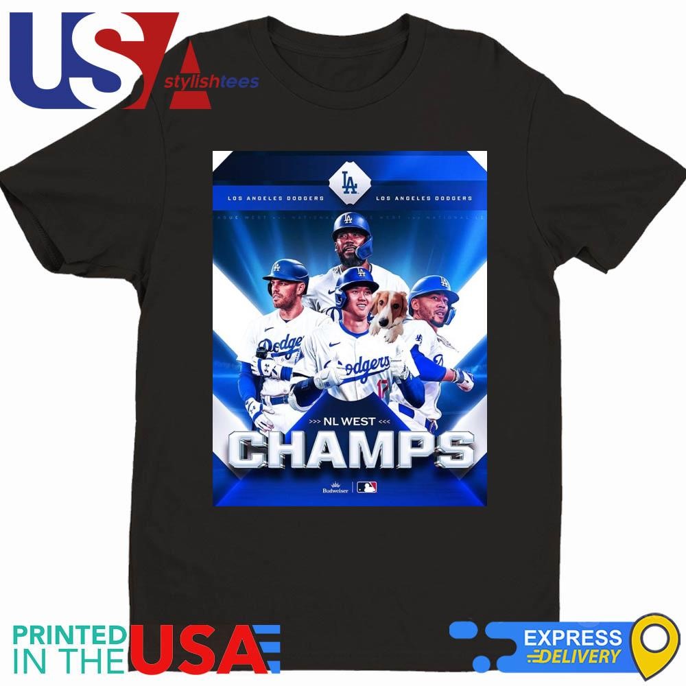 Los Angeles Dodgers MLB Your 2024 NL West Champions Shirt