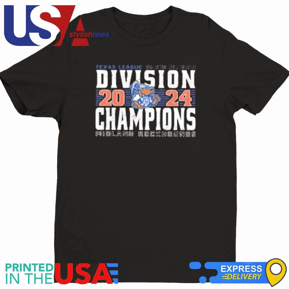 Midland Rockhounds 2024 Texas League Division Champions Shirt