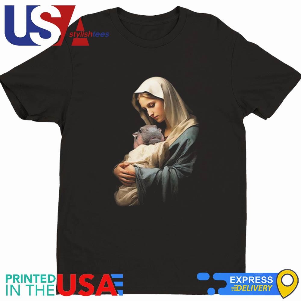 Mother Mary Moo Deng Shirt