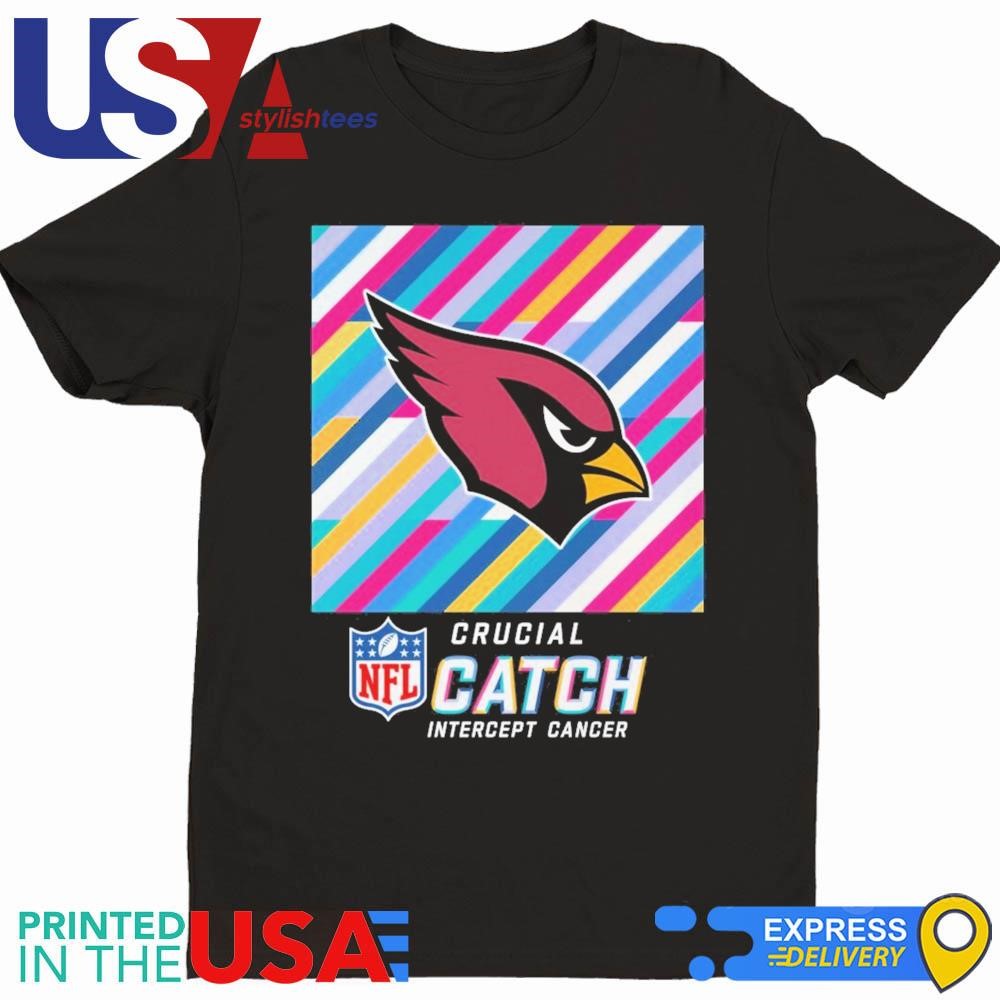 NFL Crucial Catch Intercept Cancer Arizona Cardinals 2024 Shirt