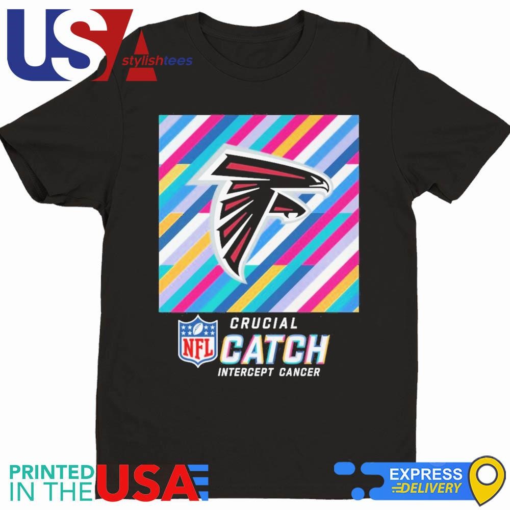 NFL Crucial Catch Intercept Cancer Atlanta Falcons 2024 Shirt