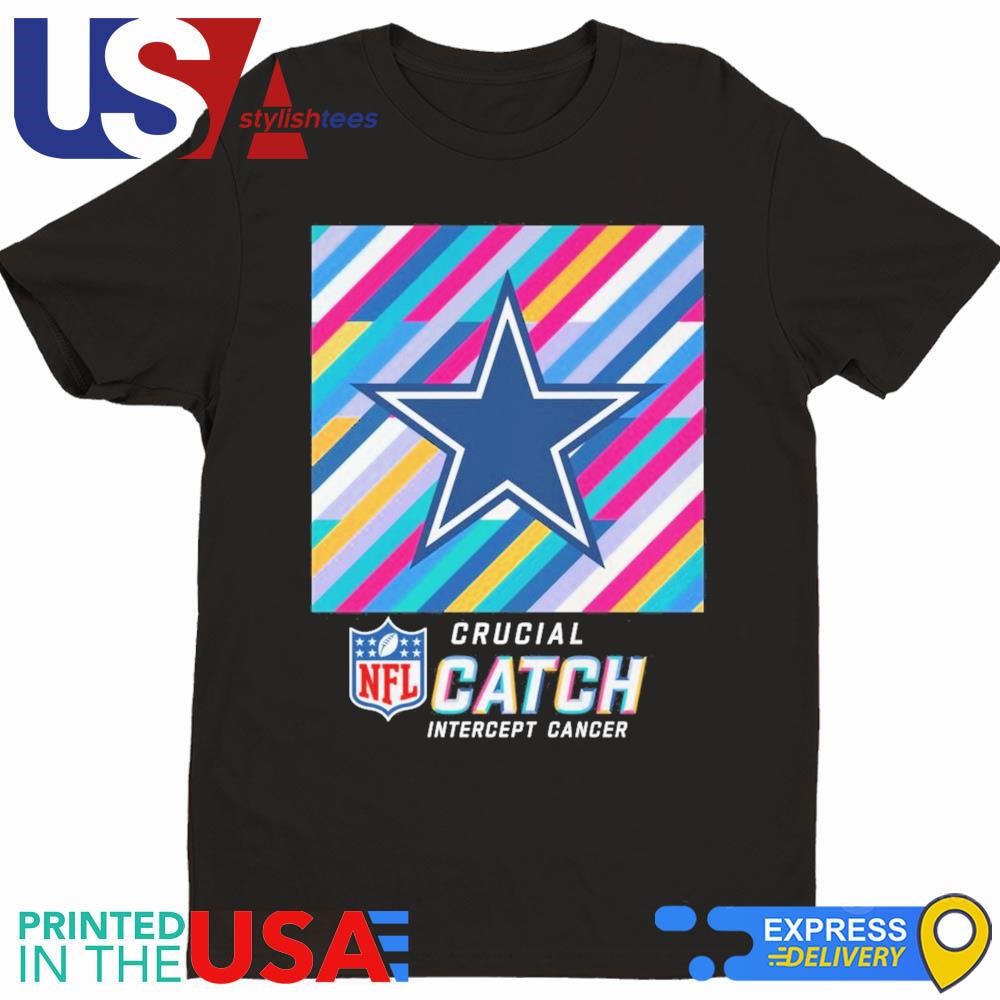 NFL Crucial Catch Intercept Cancer Dallas Cowboys 2024 Shirt