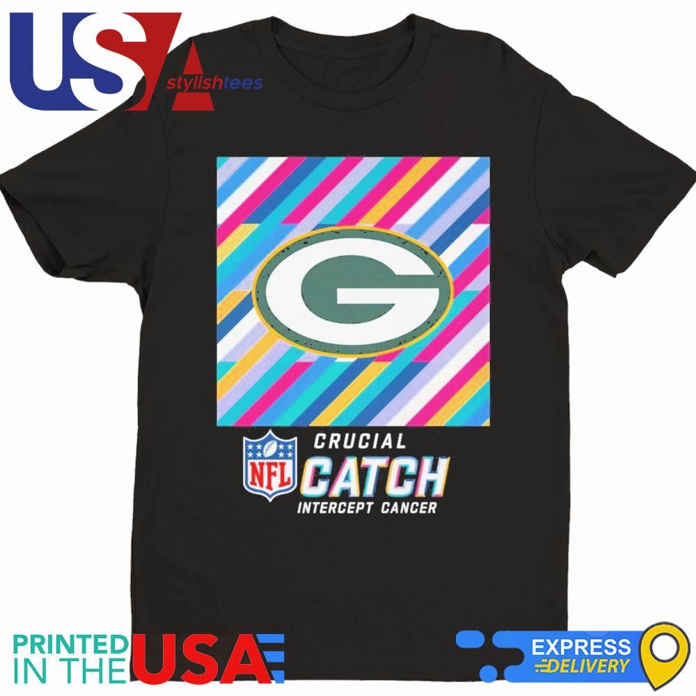 NFL Crucial Catch Intercept Cancer Green Bay Packers 2024 Shirt