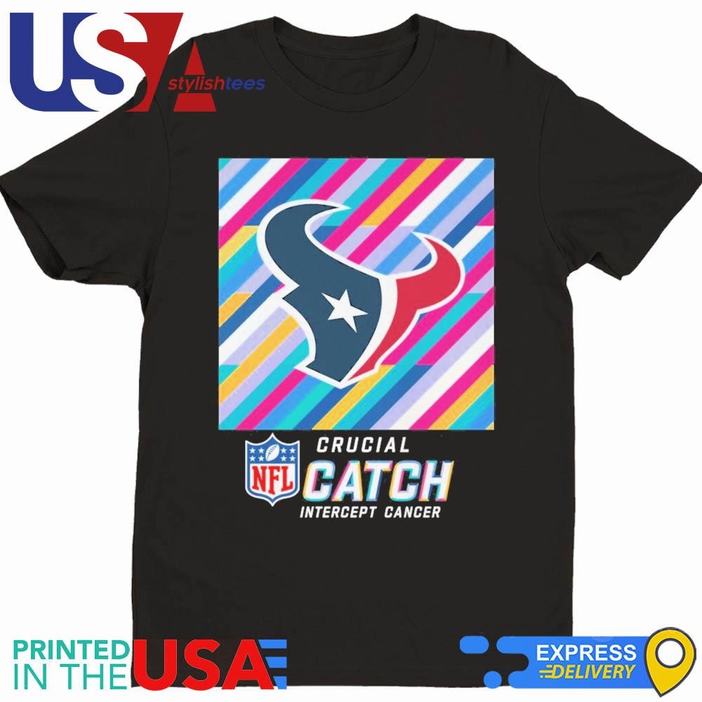 NFL Crucial Catch Intercept Cancer Houston Texans 2024 Shirt