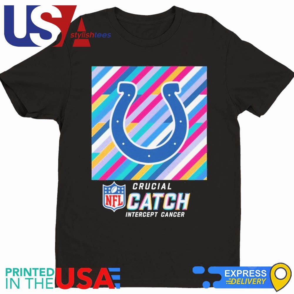 NFL Crucial Catch Intercept Cancer Indianapolis Colts 2024 Shirt