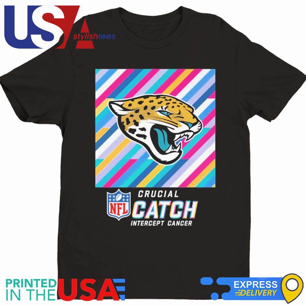 NFL Crucial Catch Intercept Cancer Jacksonville Jaguars 2024 Shirt