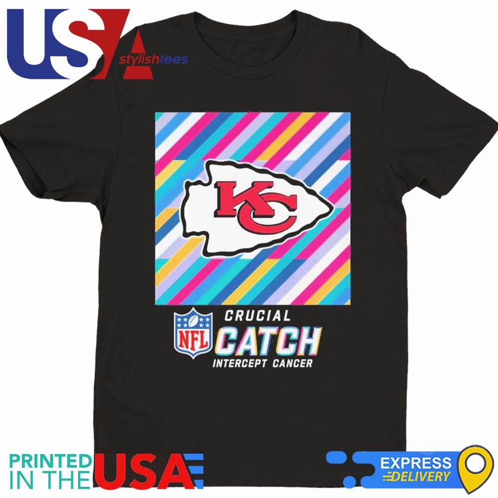 NFL Crucial Catch Intercept Cancer Kansas City Chiefs 2024 Shirt