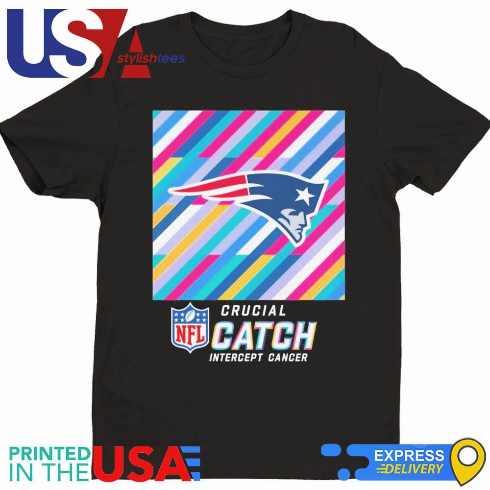 NFL Crucial Catch Intercept Cancer New England Patriots 2024 Shirt