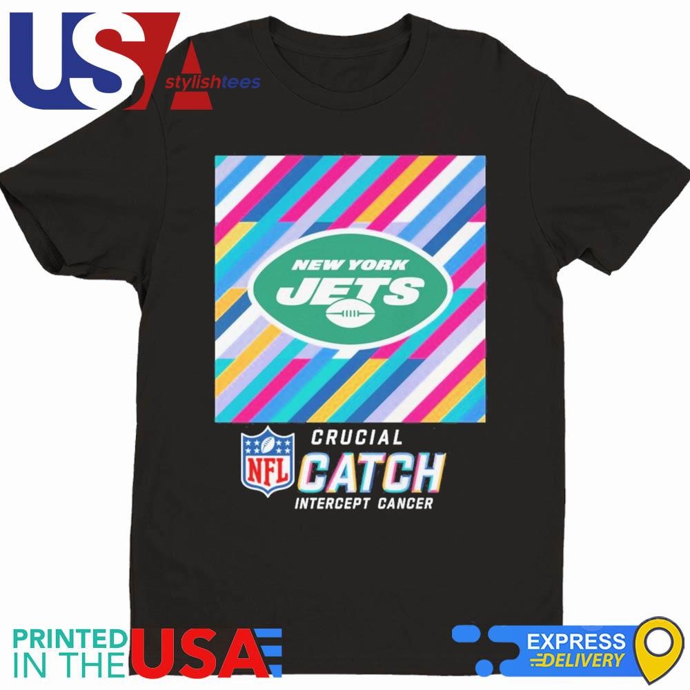 NFL Crucial Catch Intercept Cancer New York Jets 2024 Shirt