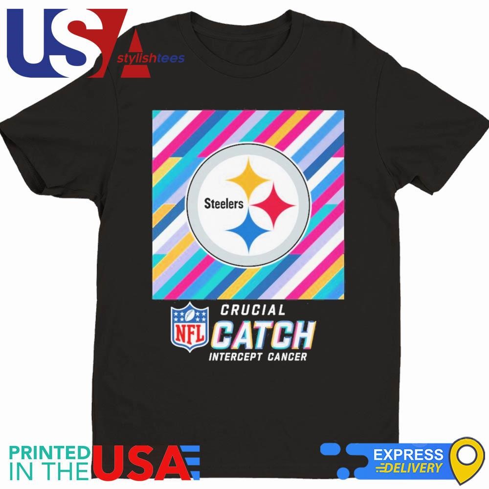 NFL Crucial Catch Intercept Cancer Pittsburgh Steelers 2024 Shirt