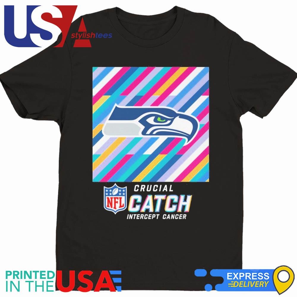 NFL Crucial Catch Intercept Cancer Seattle Seahawks 2024 Shirt