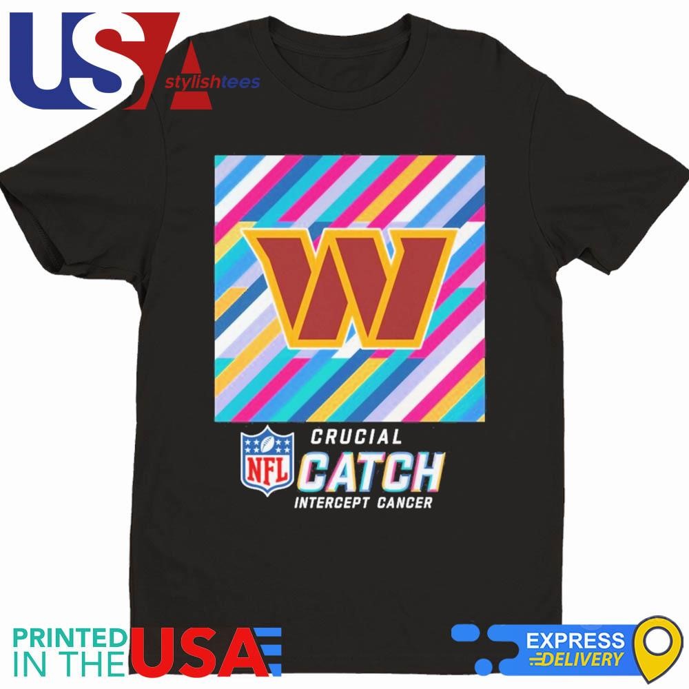 NFL Crucial Catch Intercept Cancer Washington Commanders 2024 Shirt