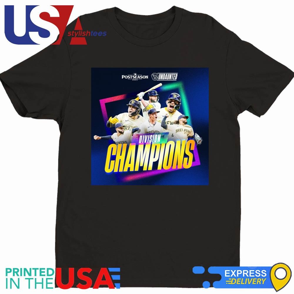 NL Central Division Champions MLB 2024 Clinched Is Milwaukee Brewers Shirt