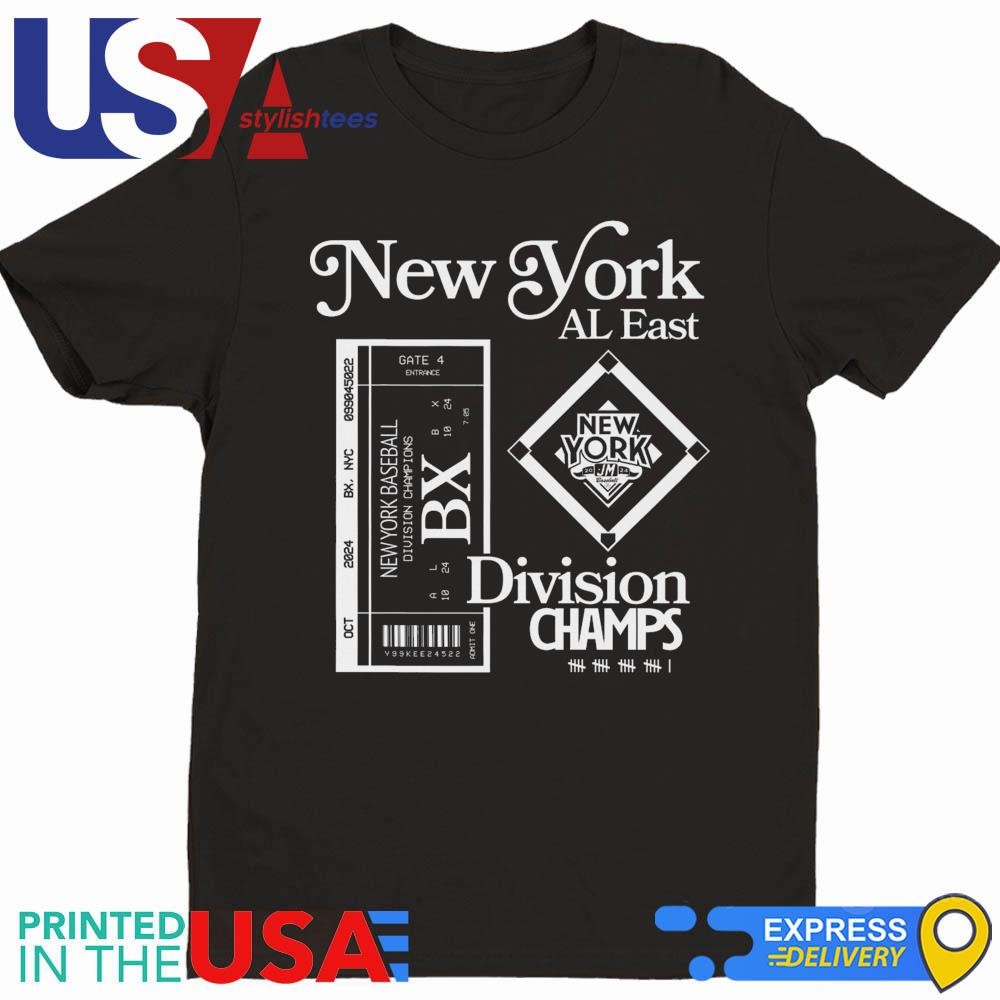 NY Yankees AL East Division Champions 2024 Shirt