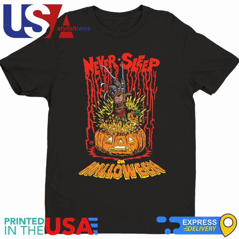 Never Sleep On Halloween Shirt