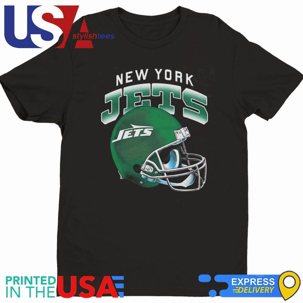 New York Jets Gradient Helmet Shirt