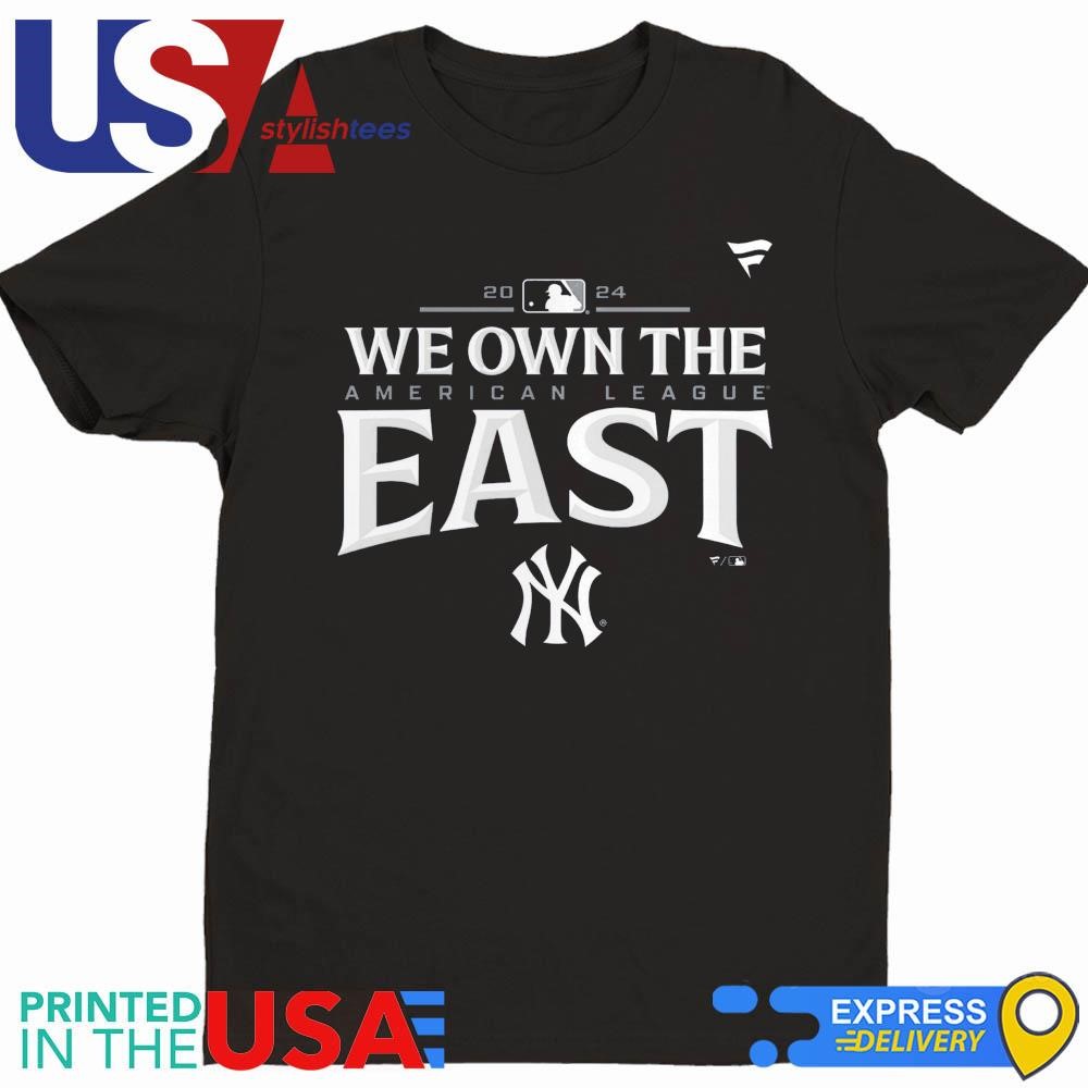 New York Yankees 2024 AL East Division Champions Locker Room Shirt