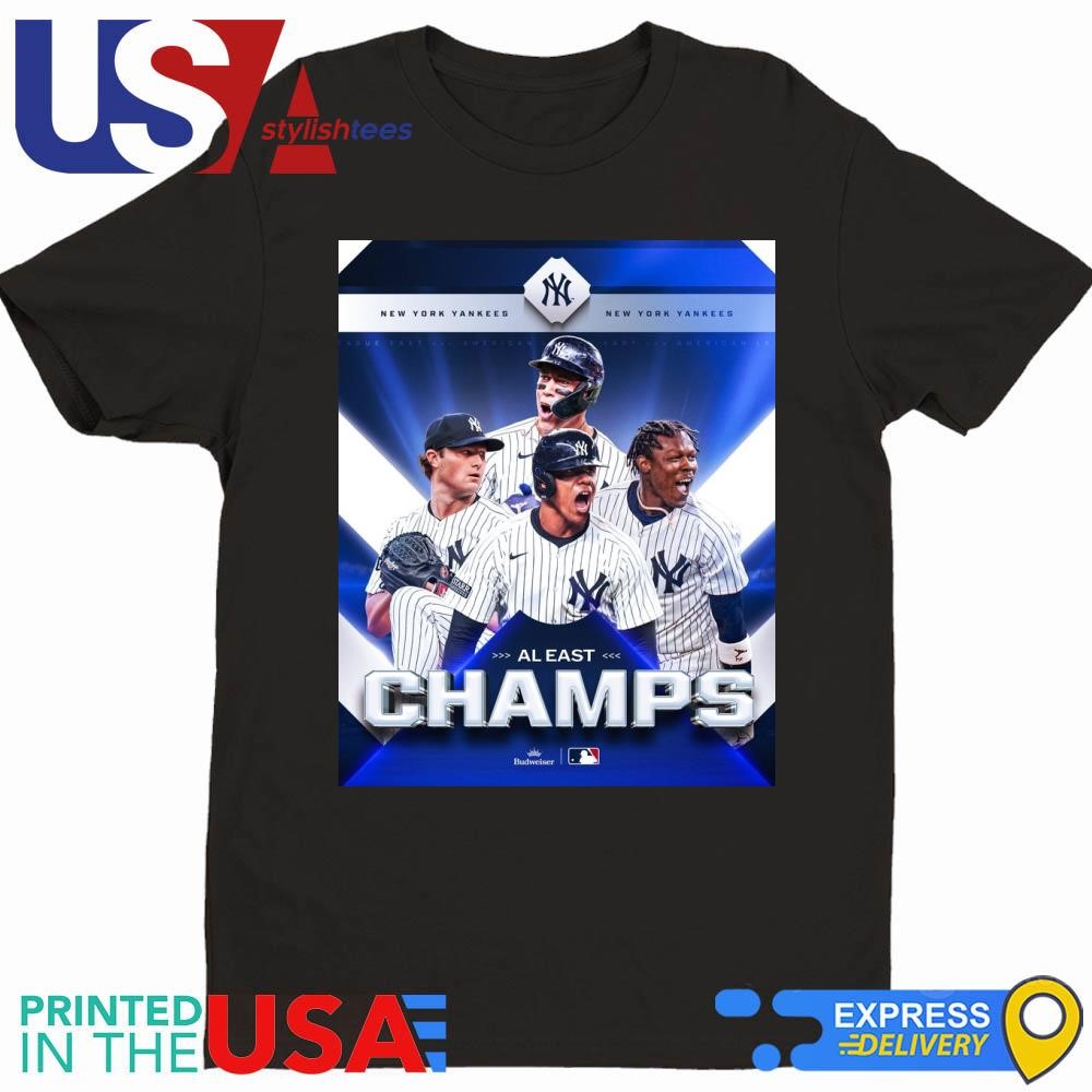 New York Yankees AL East Champions For The Third Time In Six Years Clinched 2024 Shirt