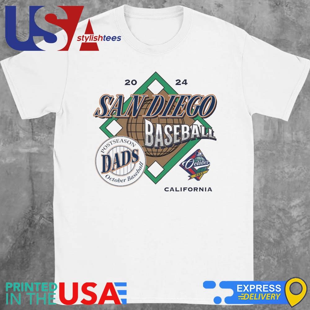 October In San Diego 2024 Baseball California Shirt