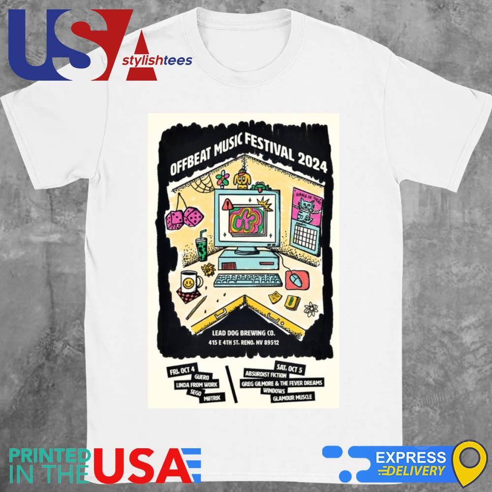 Offbeat Music Festival October 4-5 2024 In Reno NV Show Shirt