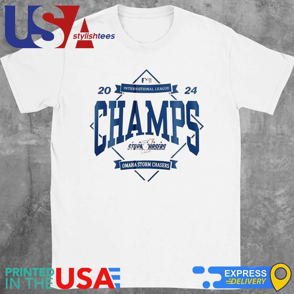 Omaha Storm Chasers 2024 International League Champions Baseball Shirt