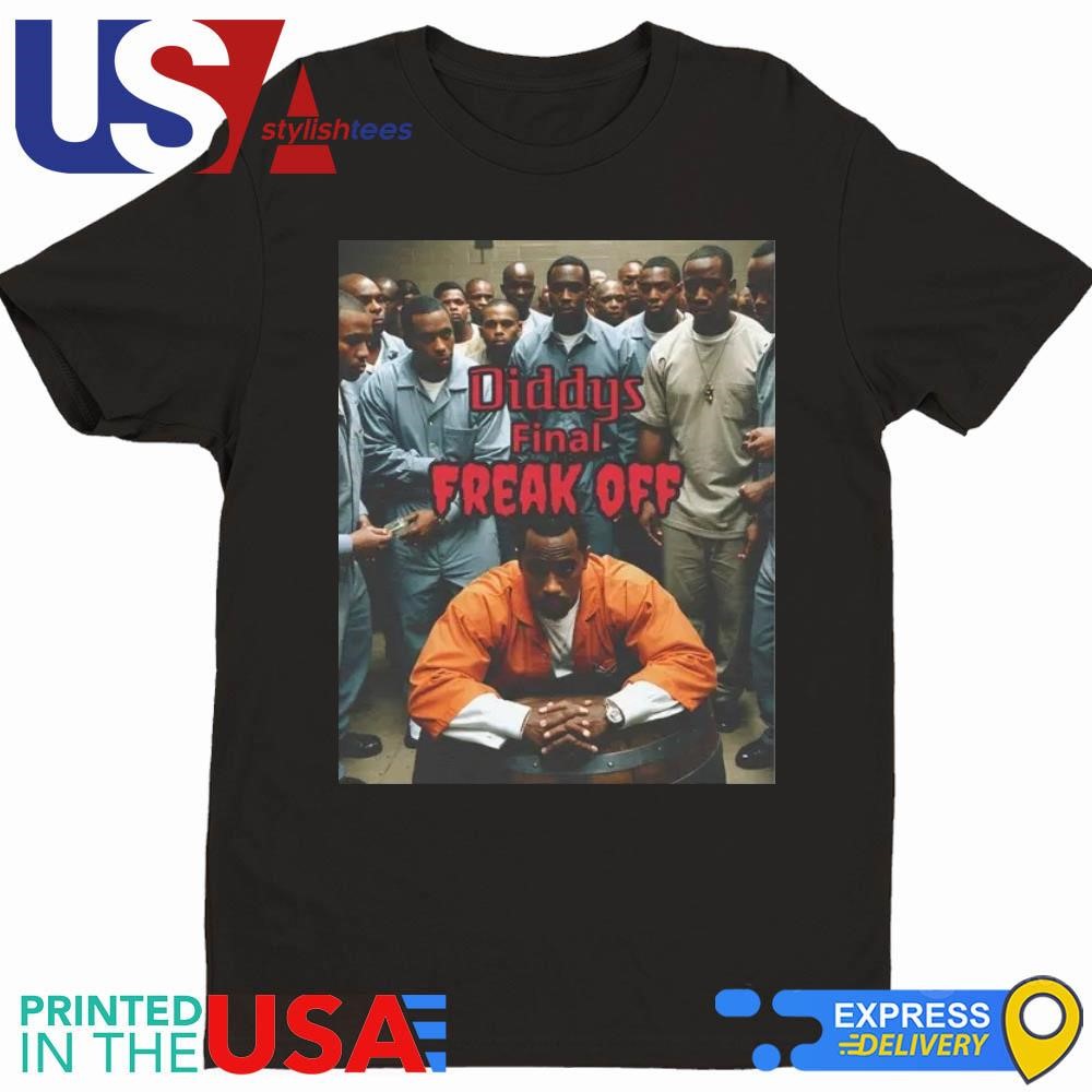 P Diddy Final Freak Off Mugshot Shirt