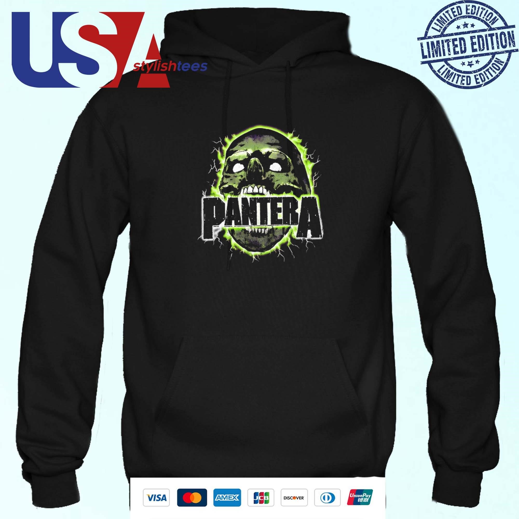 Pantera Shocked Skull Hoodie