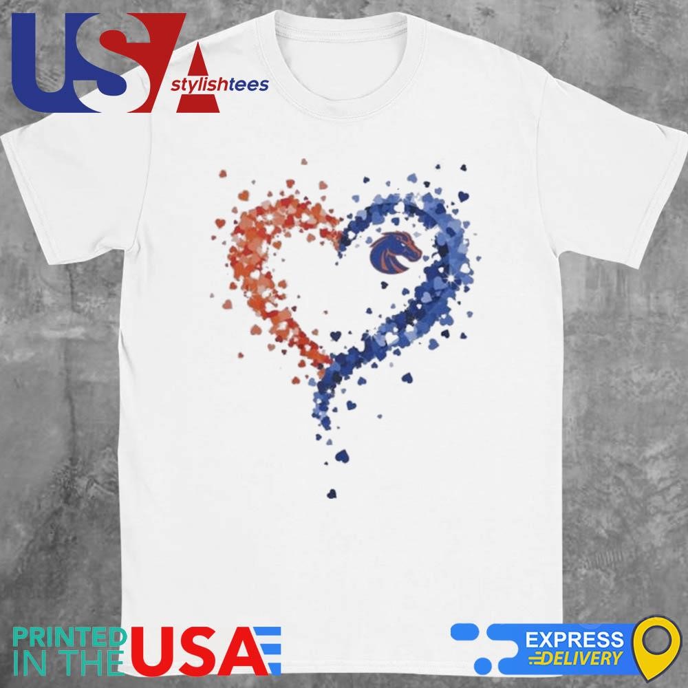 Passion Heart Boise State Broncos 2024 Shirt