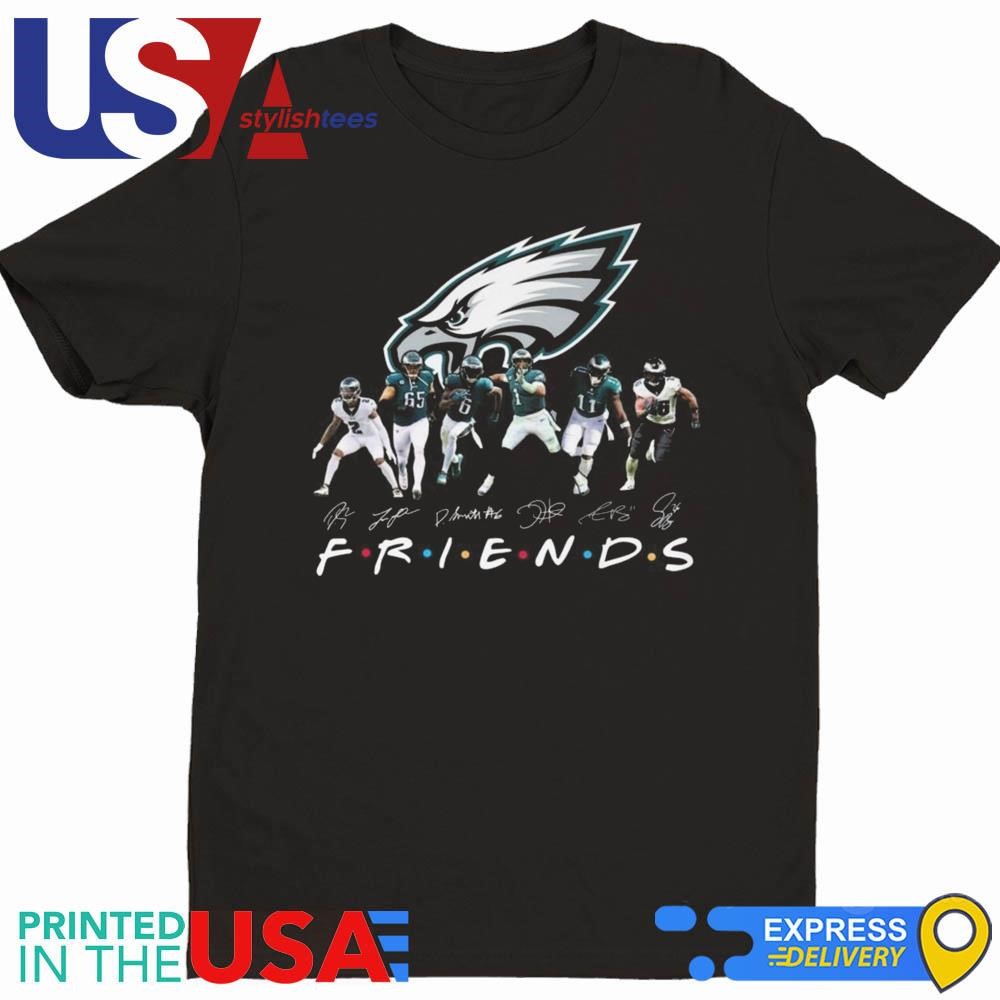 Philadelphia Eagles Friend Of Football Legends Signatures 2024 Shirt