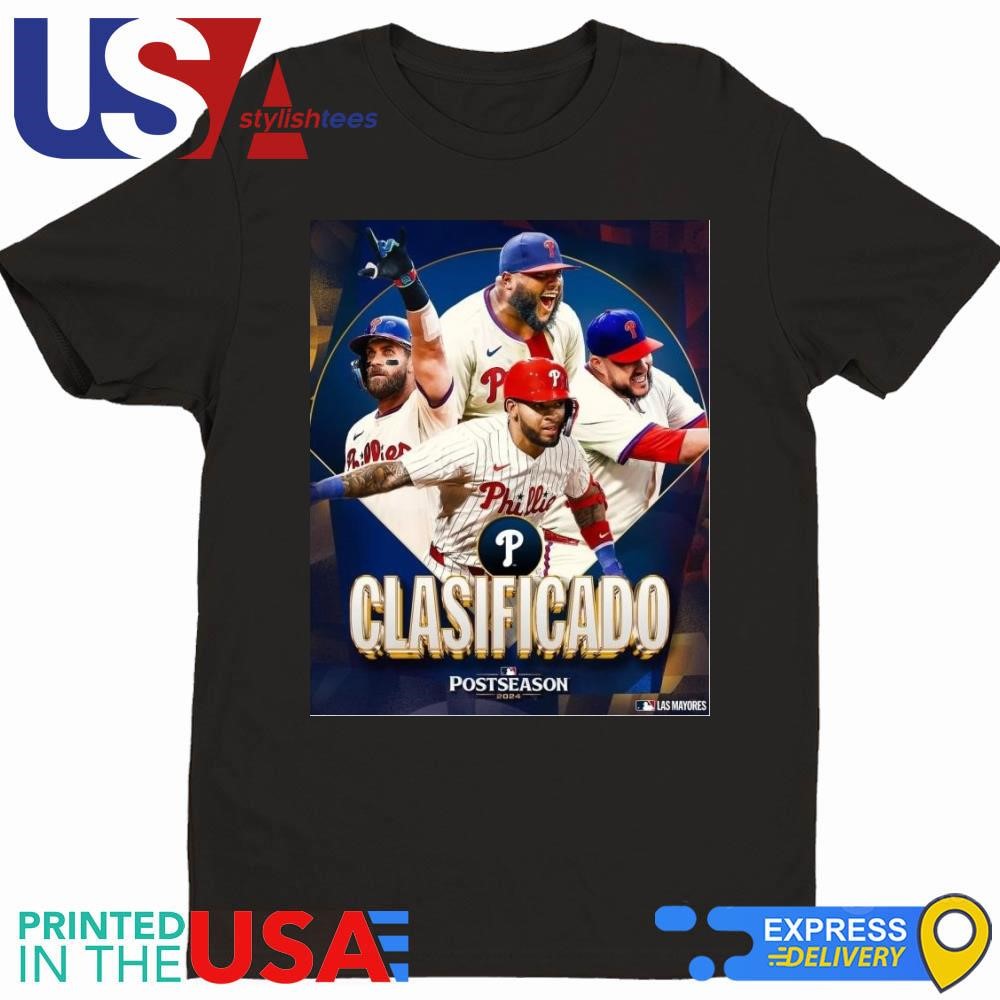 Philadelphia Phillies Clasificado Postseason 2024 Shirt