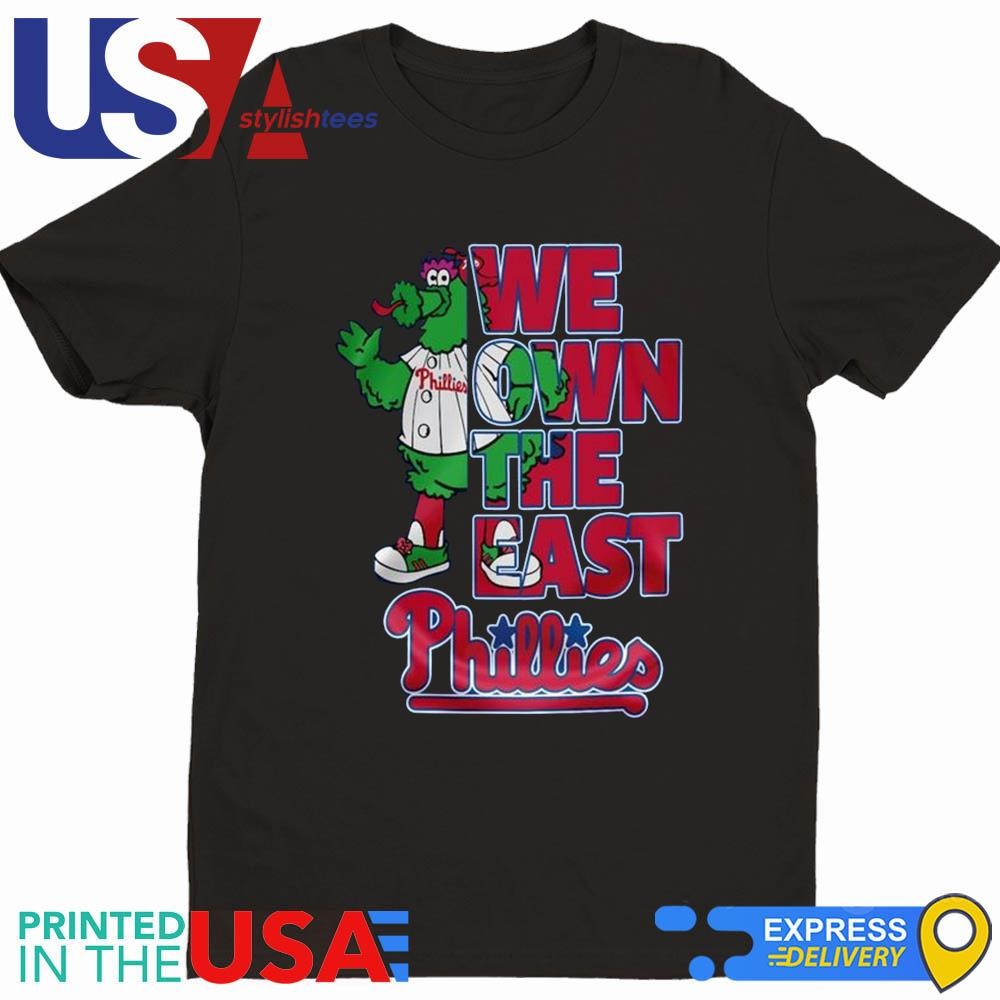 Philadelphia Phillies MLB We Own The East 2024 Mascot Shirt