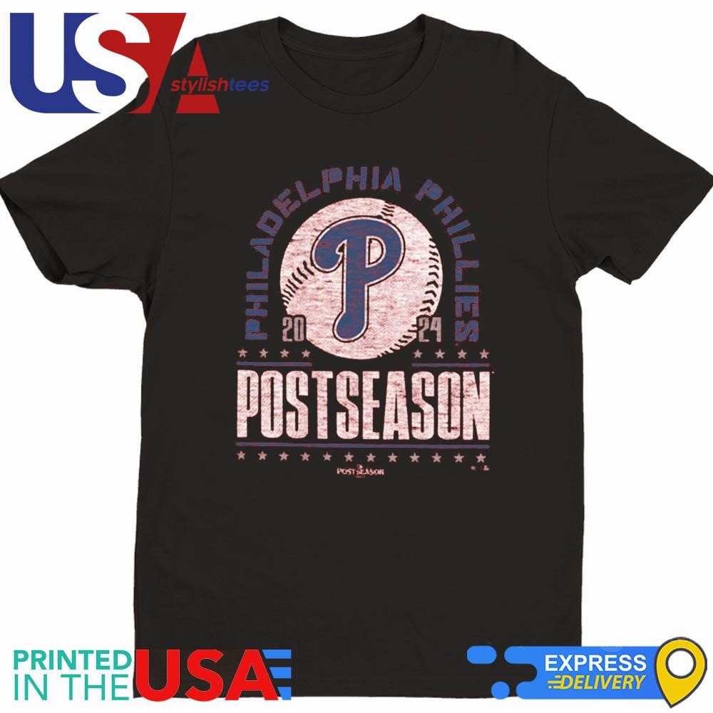 Philadelphia Phillies Red 2024 Postseason Participant Shirt