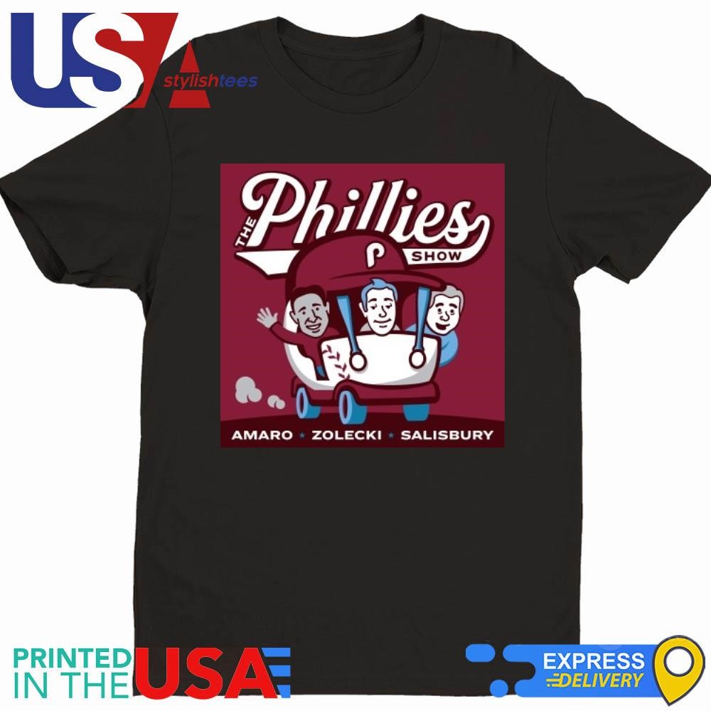 Philadelphia Phillies Show Amaro Zolecki Salisbury Poster Shirt