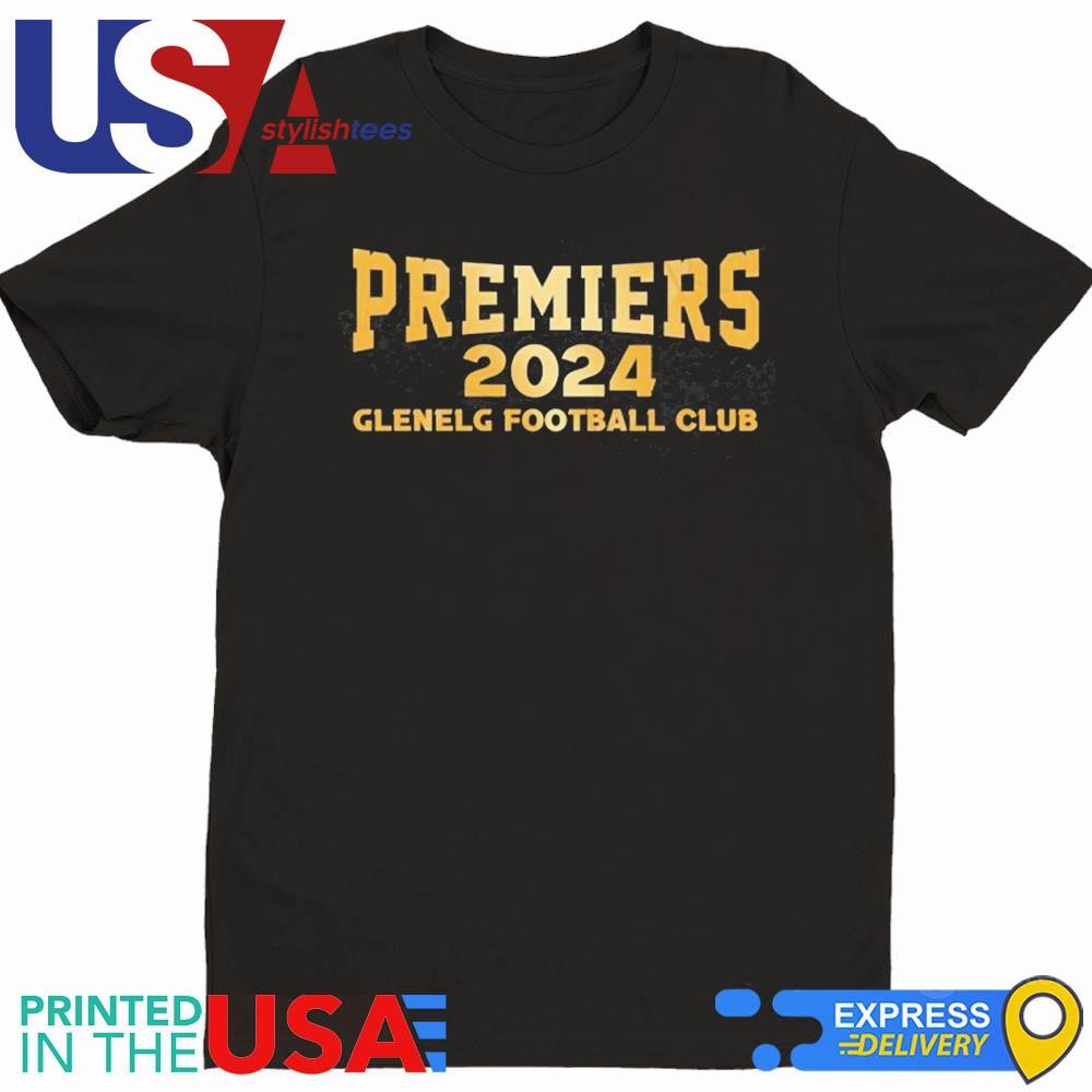 Premiers 2024 Glenelg Football Club shirt