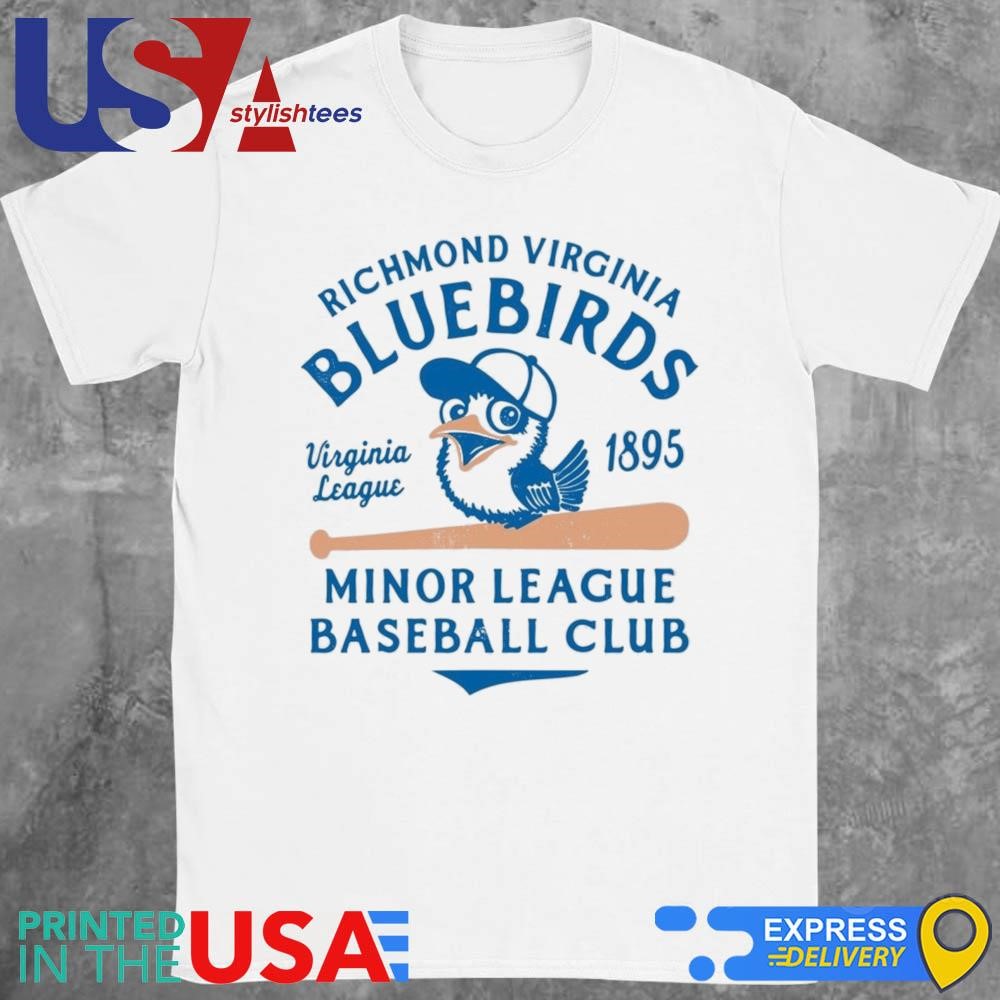 Richmond Bluebirds - Virginia Vintage Defunct Baseball Teams Shirt