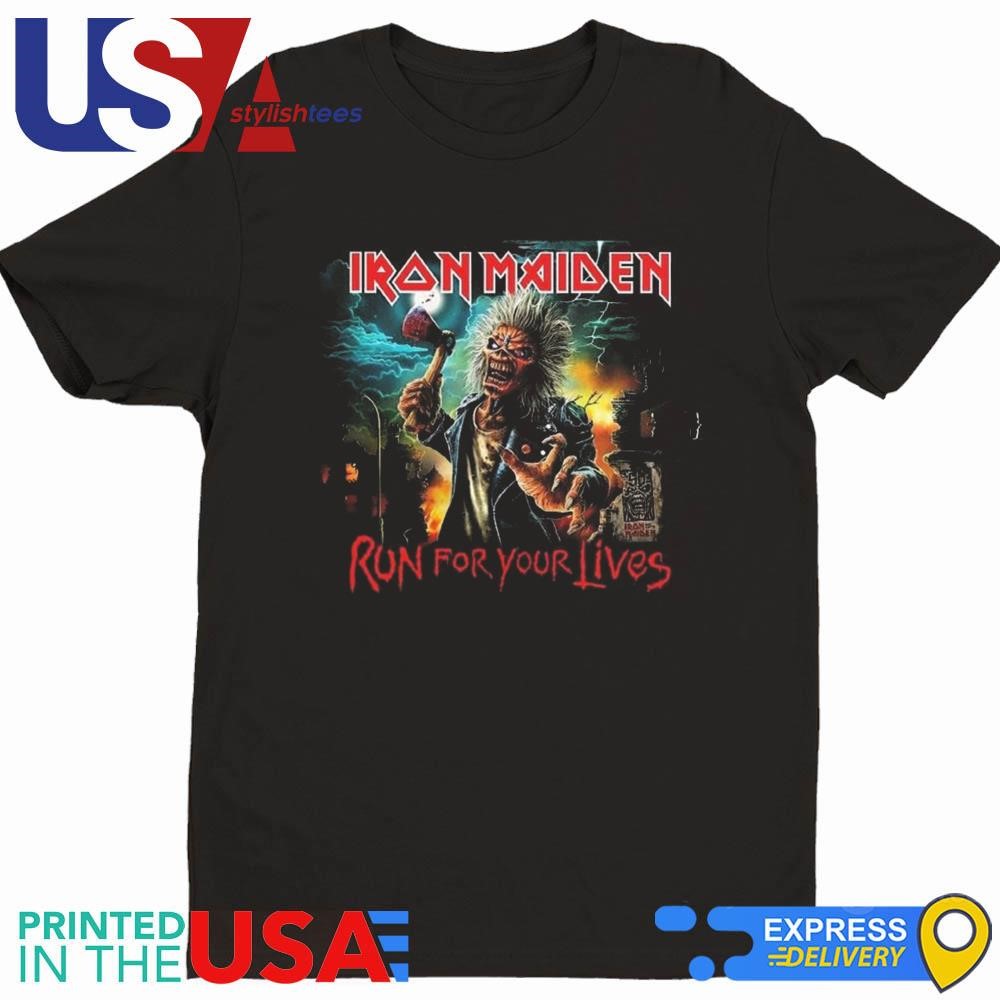 Run For Your Life 2025-26 Tour Dates From Iron Maiden To Fear Of The Dark Shirt