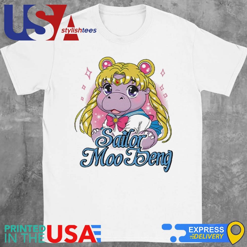 Sailor Moon Sailor Moo Deng Shirt