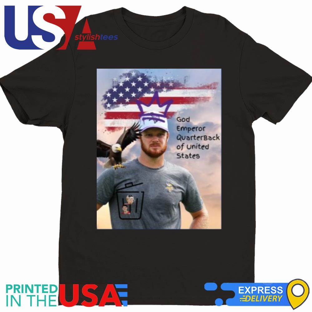 Sam Darnold God Emperor Quarterback Of United States Shirt