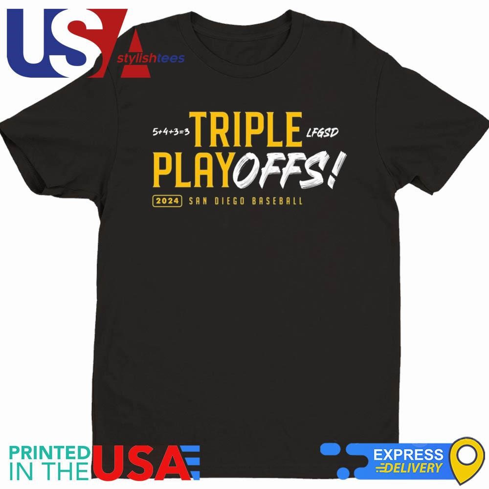 San Diego Baseball Triple Playoffs Shirt