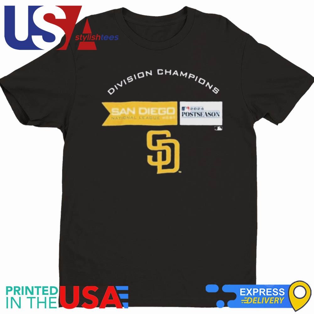 San Diego Padres 2024 Mlb Postseason National League West Division Champions Shirt