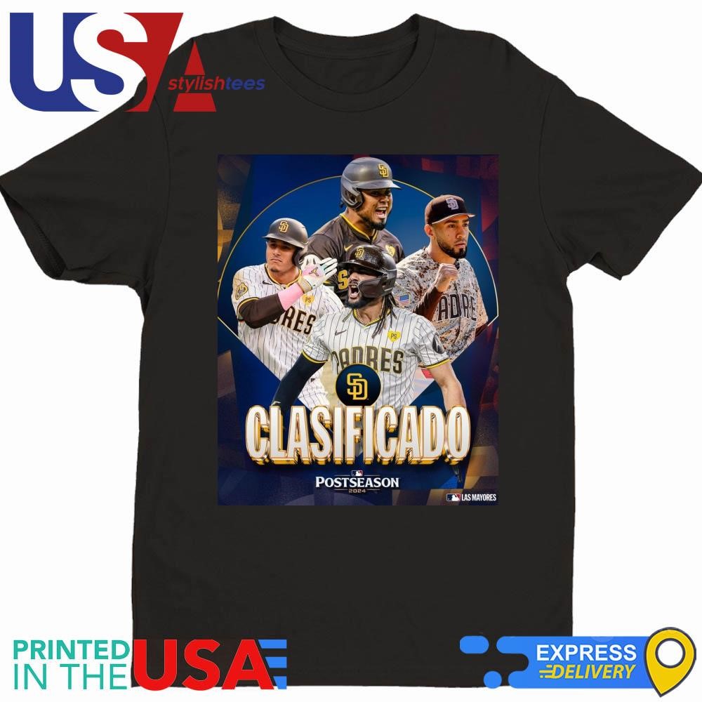 San Diego Padres Clasificado 2024 MLB Postseason Shirt