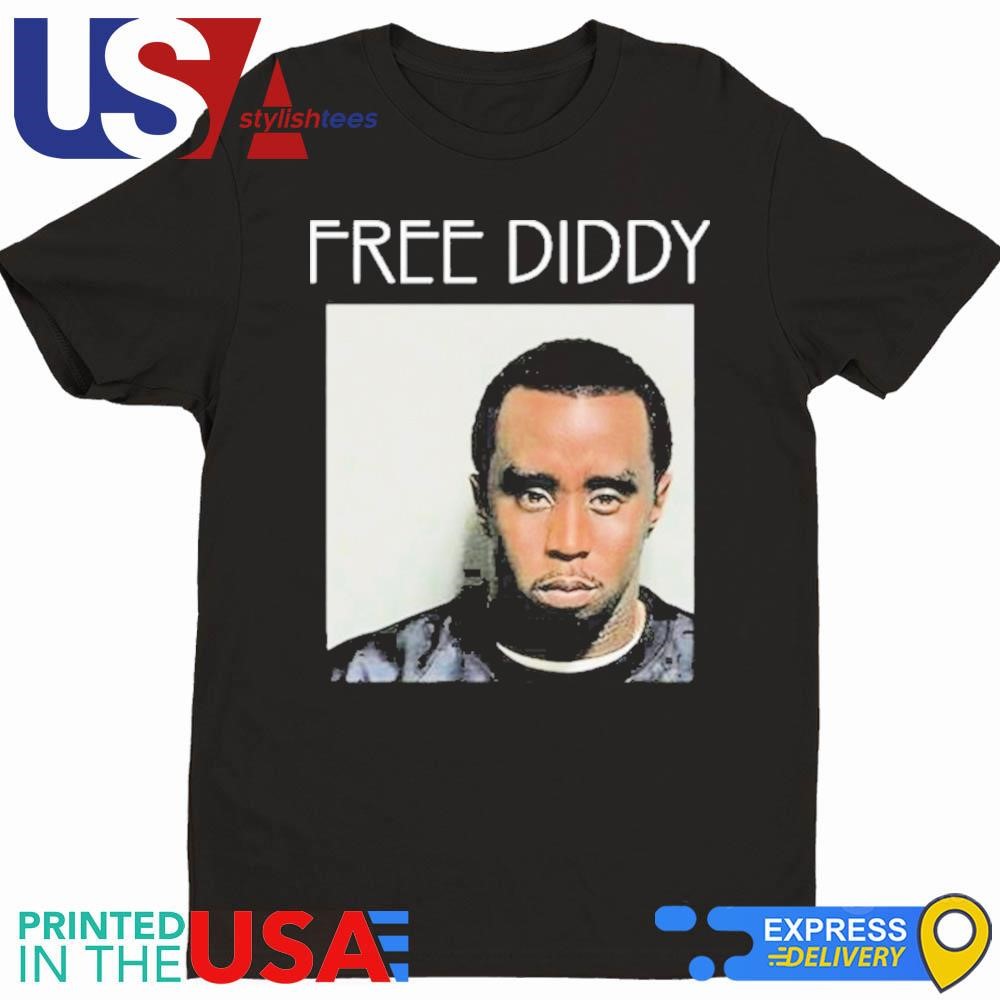 Sean Combs Free Diddy Mugshot Shirt