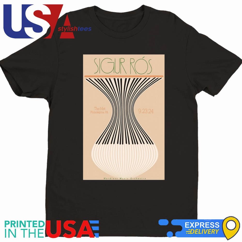 Sigur Rós September 23 2024 Philadelphia, PA Tour Shirt