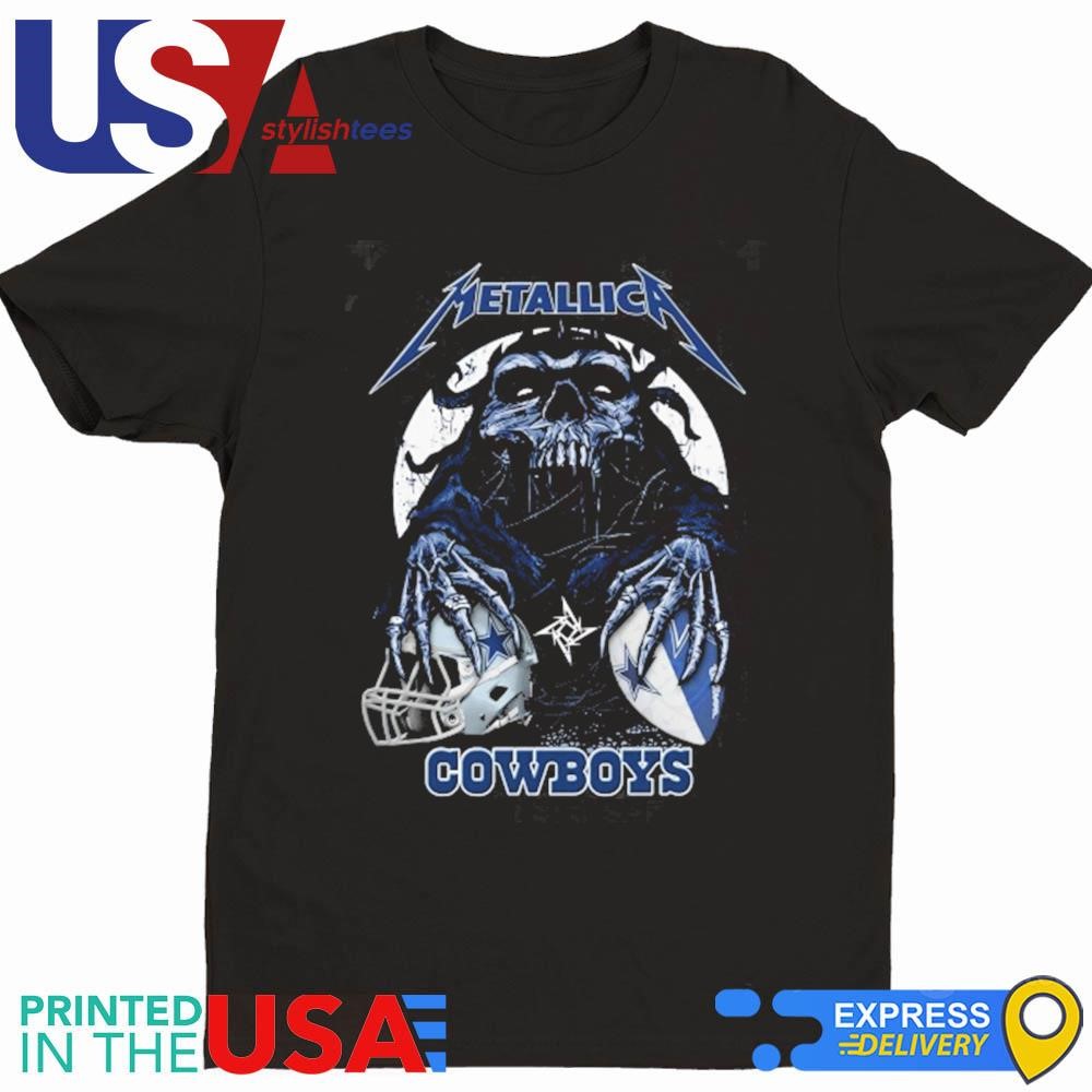 Skull Metallica Dallas Cowboys 2024 Shirt