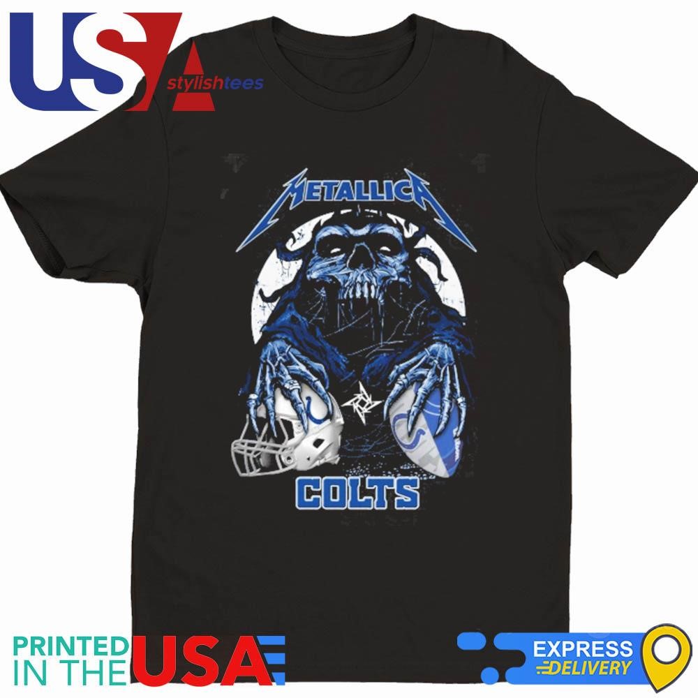 Skull Metallica Indianapolis Colts 2024 Shirt