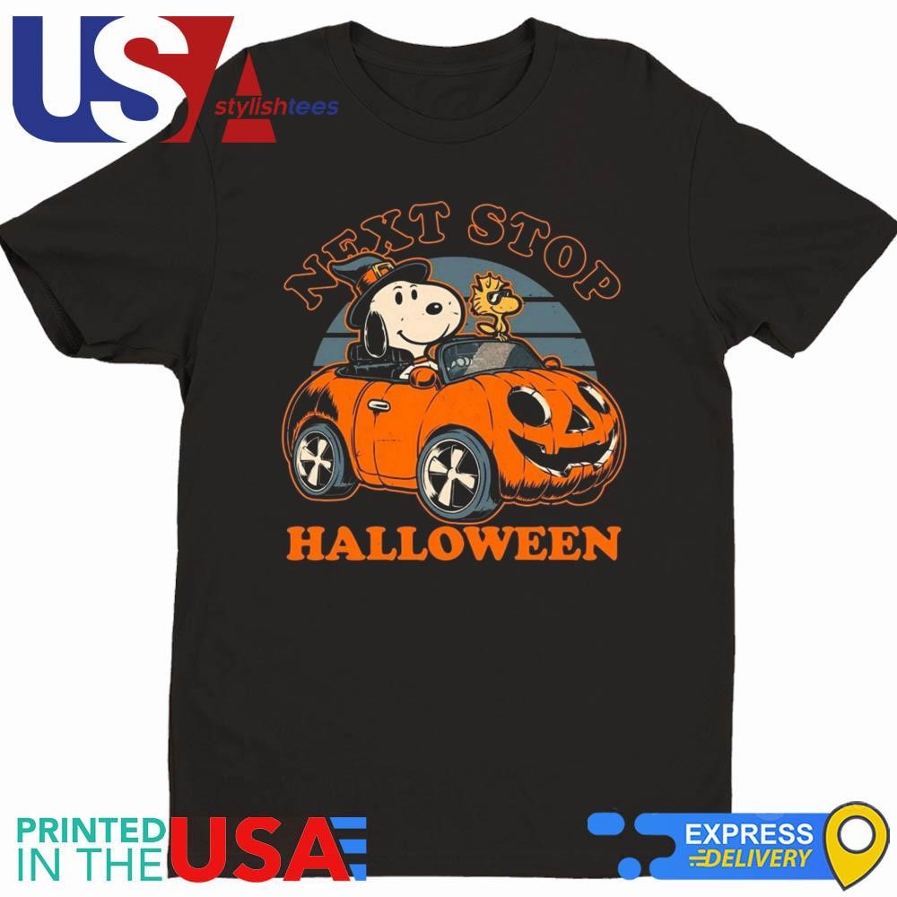 Snoopy Beagle Car Creepy Halloween Meme Shirt