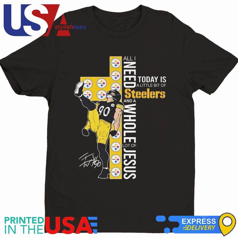 Today Is A Little Bit Of Pittsburgh Steelers T. J. Watt Signatures Shirt